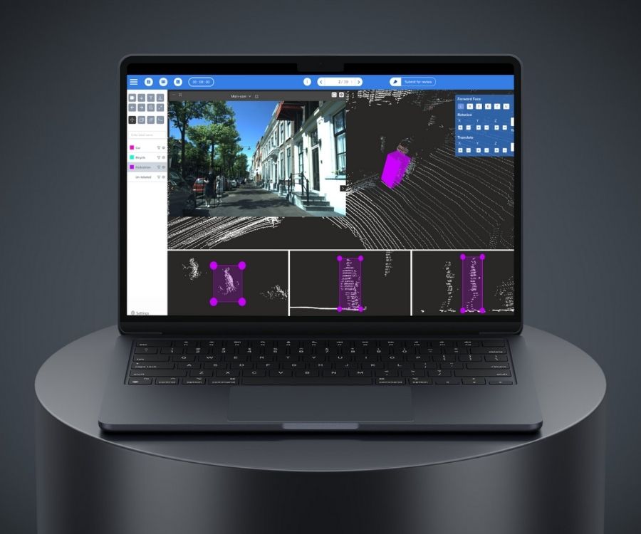 Lidar annotation platform
