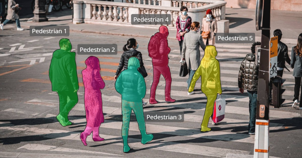 Semantic segmentation annotation