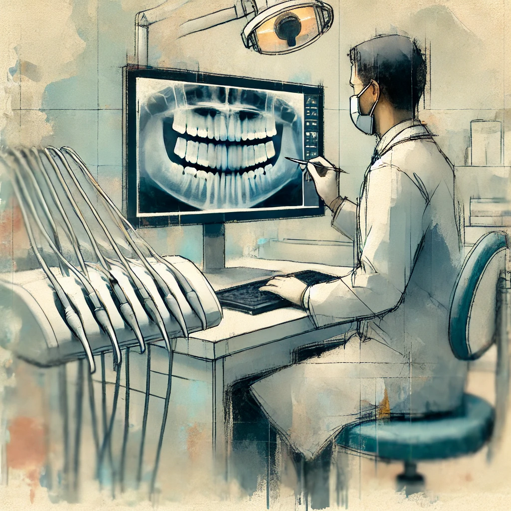 Point cloud segmentation for dental scans