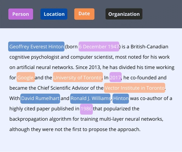 Text annotation services