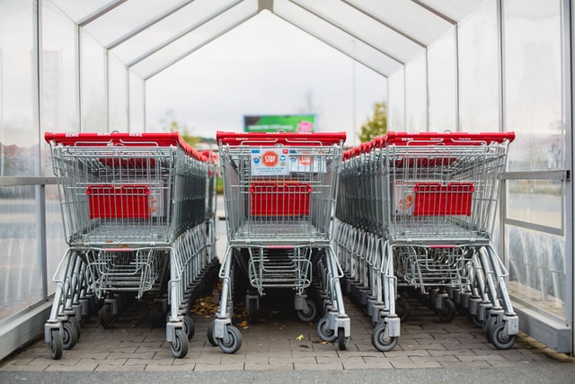 Empty Shopping carts