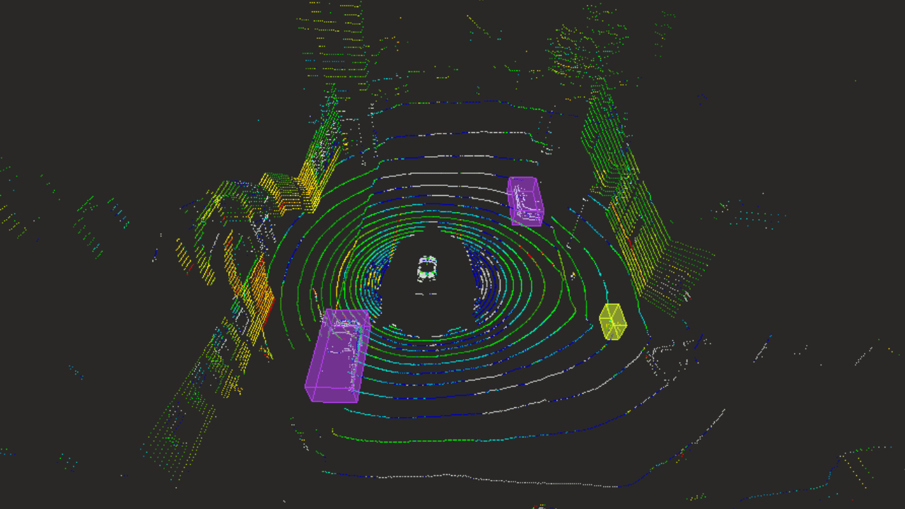 LiDAR input for autonomous vehicles